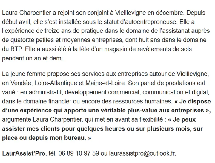 assistante indépendante 44 85 49